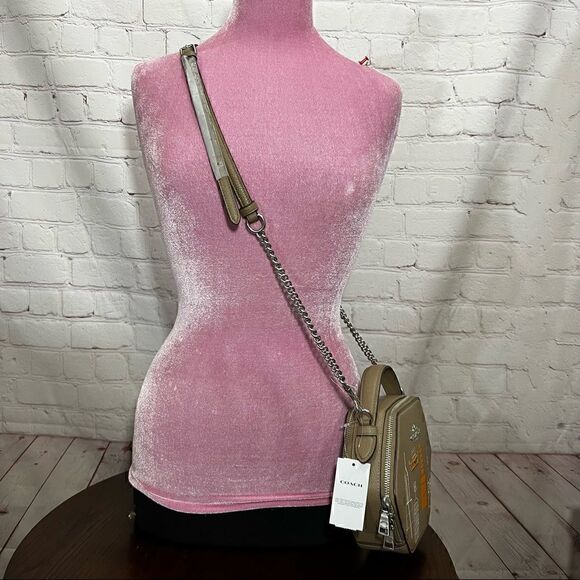 COACH X MICHEL JEAN BASQUIAT LIMITED EDITION Hexagonal Crossbody bag nwt - Picture 2 of 16